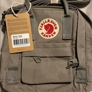 Kanken Sling Bag, NWTB, Fog